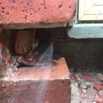 Water leak pipe detection Melbourne brick wall