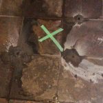 concrete cement slab leak detection