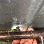 gas leak detection in old pipe
