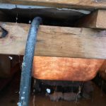 water leak under the house